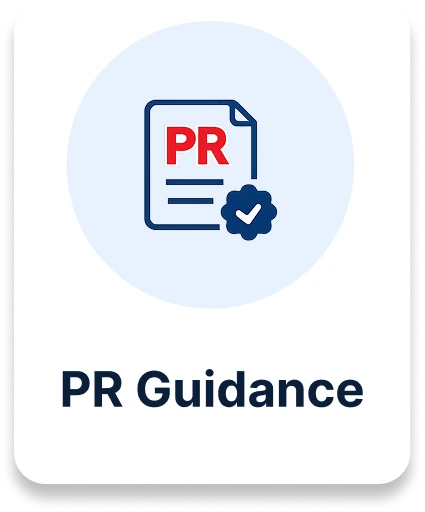 PR guidance